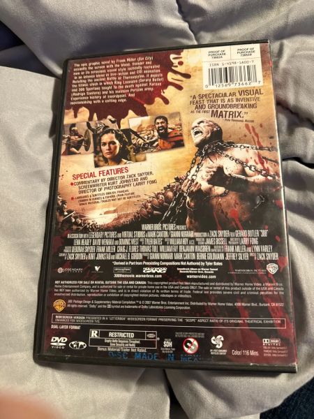 300 DVD movie photo 2