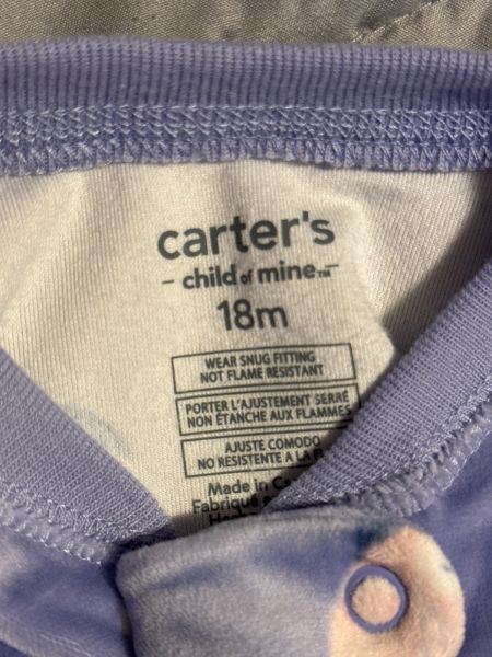 Carters 18m footie pajama photo 2