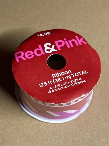 Red and Pink Ribbon photo 2