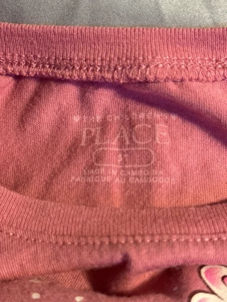 The Children's Place Girls Pink Long Sleeve Shirt 3T photo 2