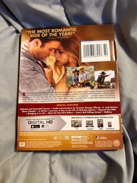 The longest ride Blu-ray photo 2